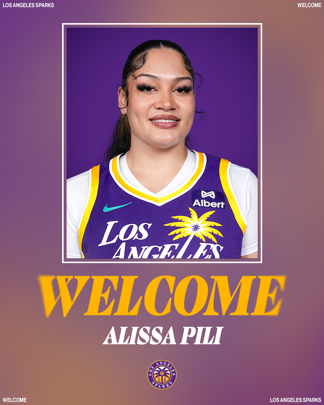Sparks Sign Alissa Pili to 7-Day Contract